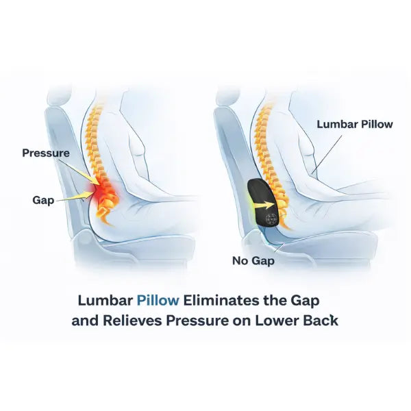 Lumbar Seat Support Cushion Sove