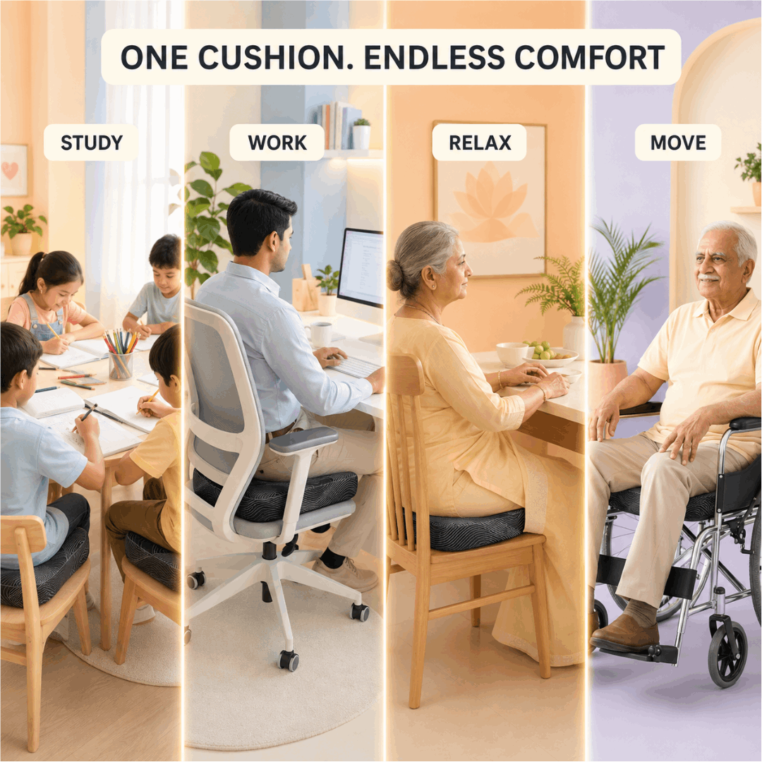 SOVE Pro Seat Cushion anti-skid base