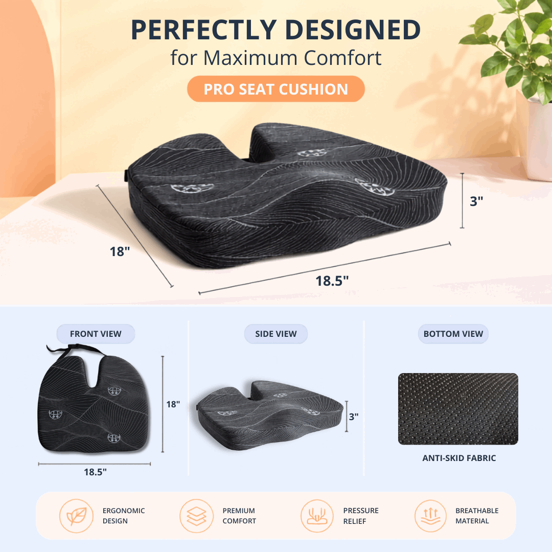 SOVE Pro Seat Cushion dimensions and specifications
