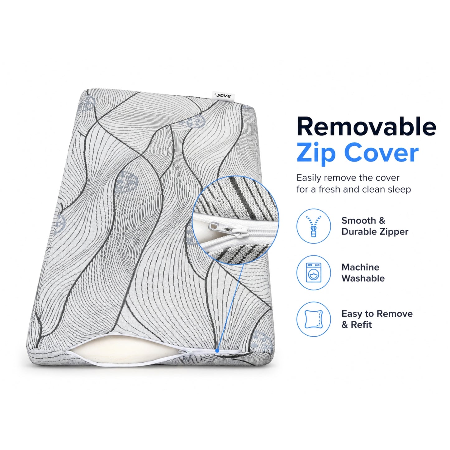 Contour Memory Foam Pillow