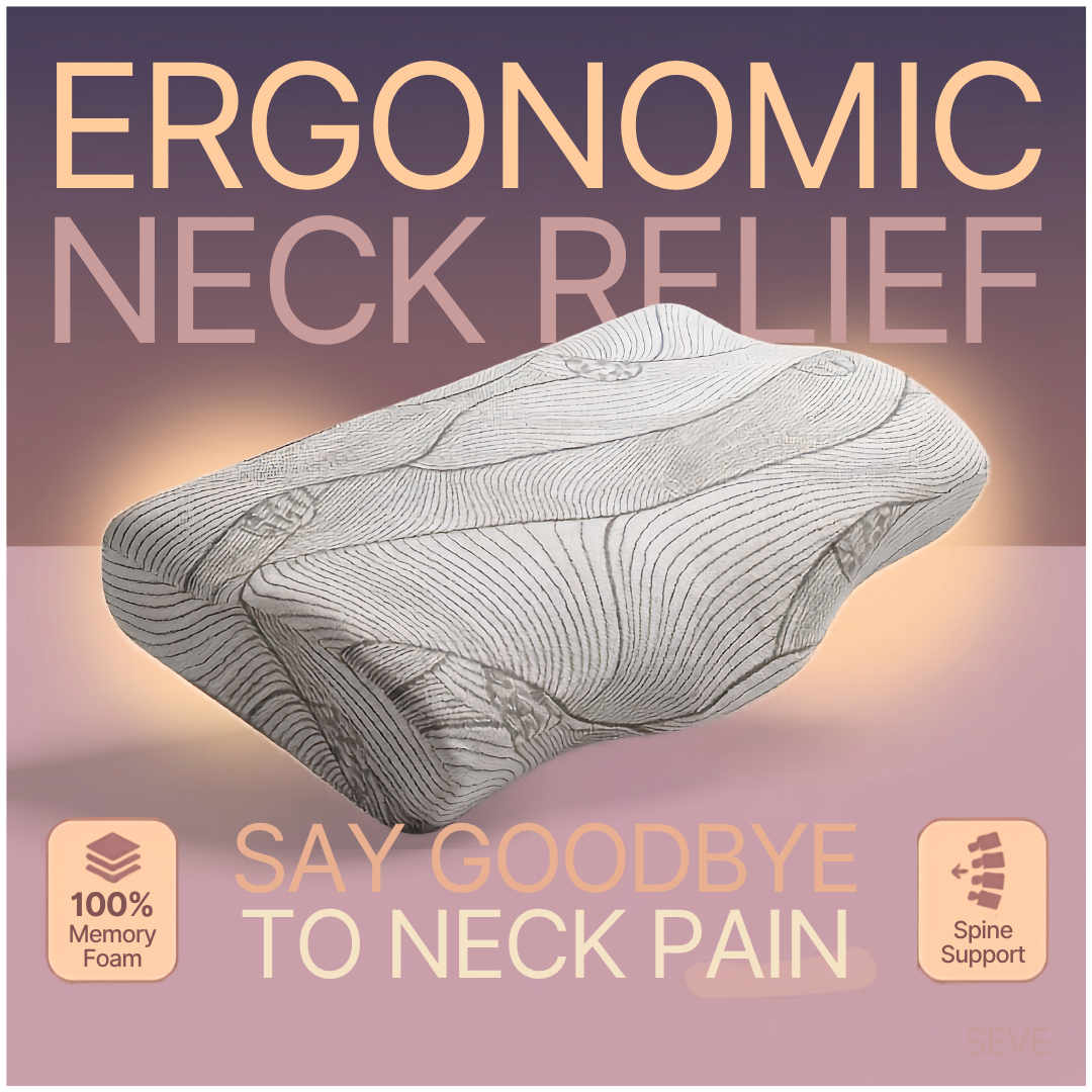 Deep Sleep Cervical Contour Memory Foam Pillow