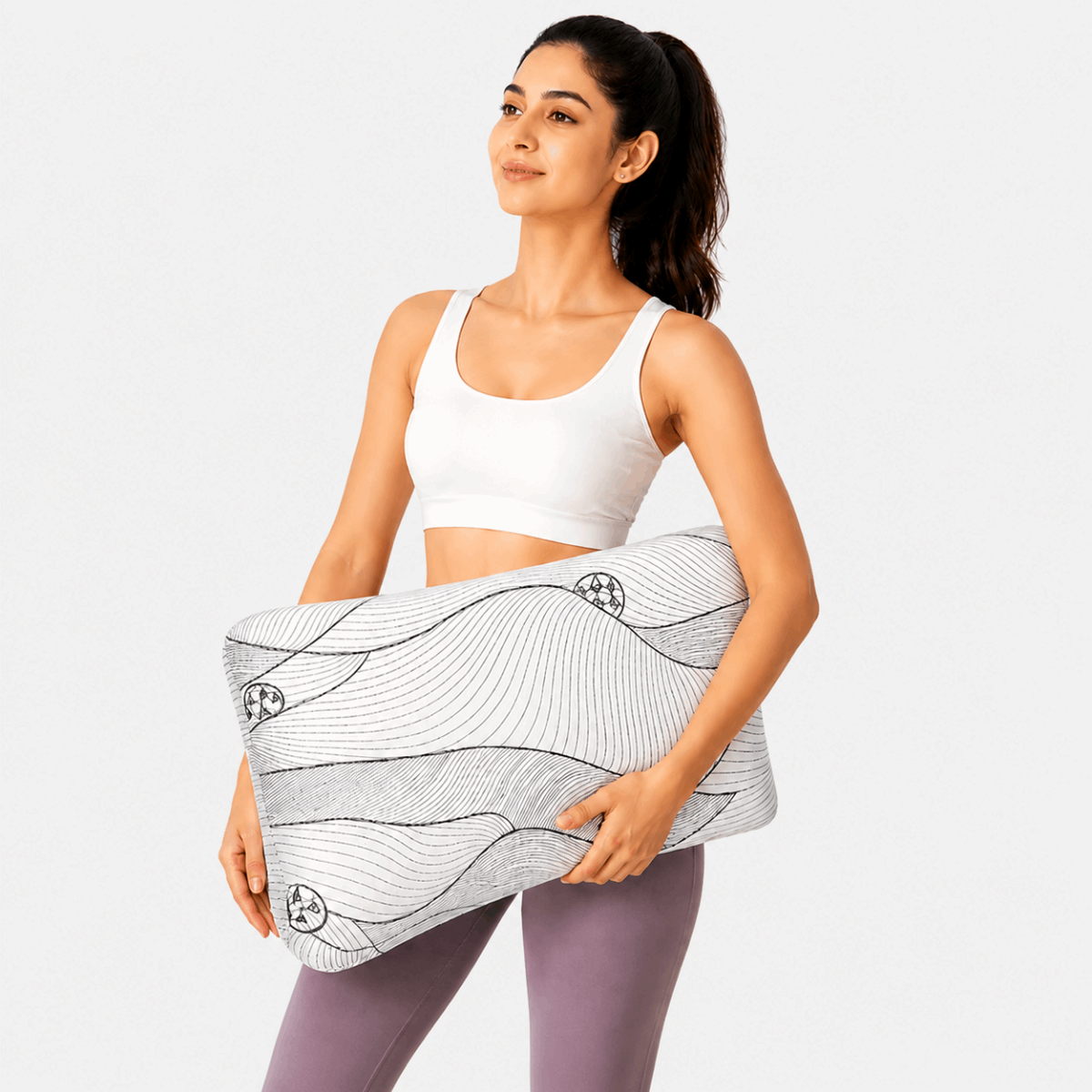SOVE Deep Sleep Memory Foam Pillow in bedroom setting