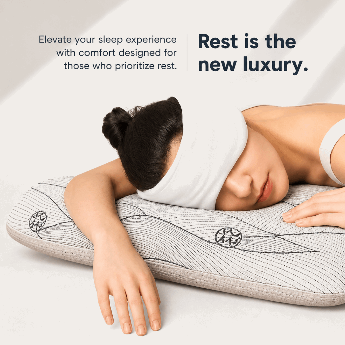 SOVE Deep Sleep Memory Foam Pillow product details