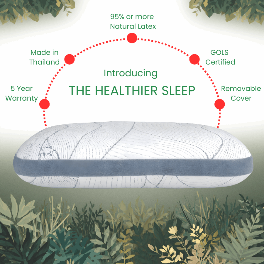 Deep Sleep Organic Latex Pillow - GOLS Certified