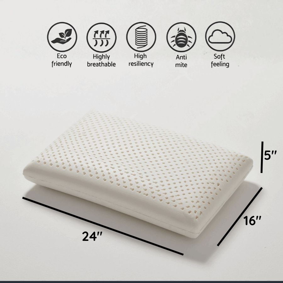Deep Sleep Organic Latex Pillow - GOLS Certified