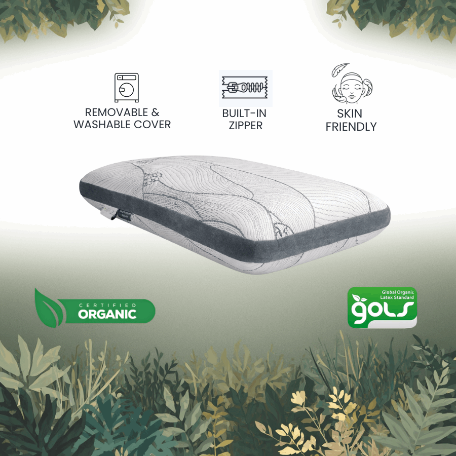 Deep Sleep Organic Latex Pillow - GOLS Certified