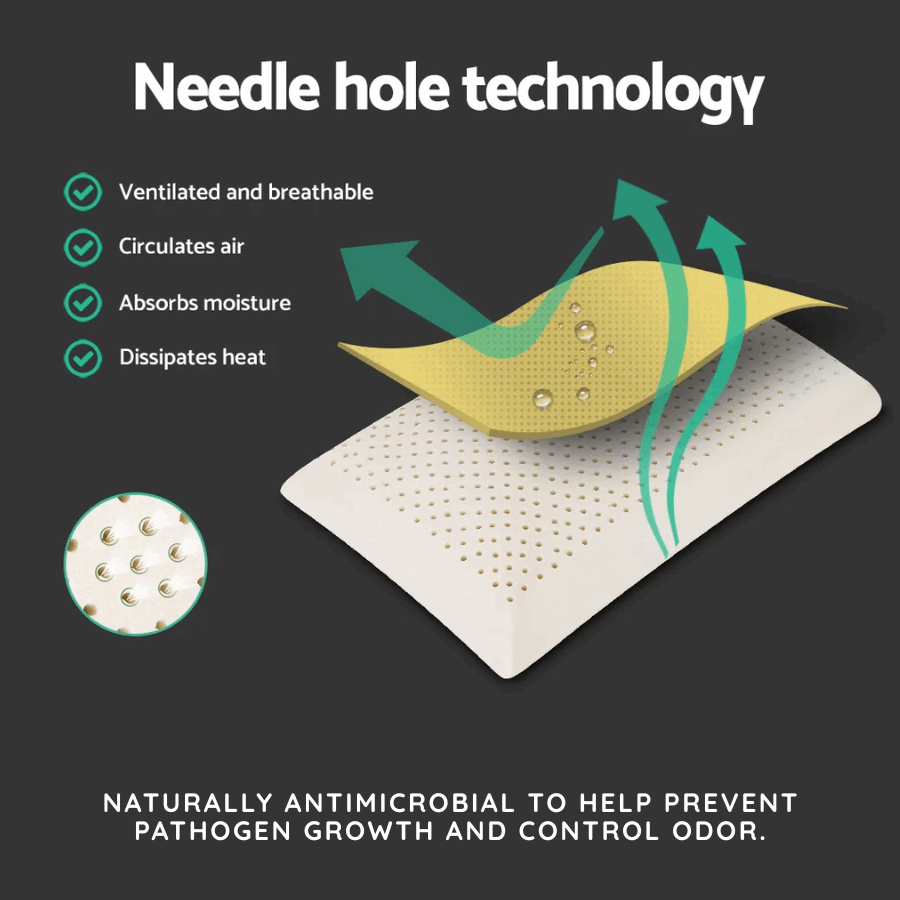 Deep Sleep Organic Latex Pillow - GOLS Certified