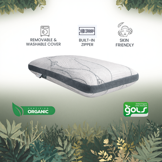 Deep Sleep Organic Latex Pillow - GOLS Certified