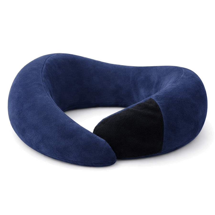 travel pillow navy blue