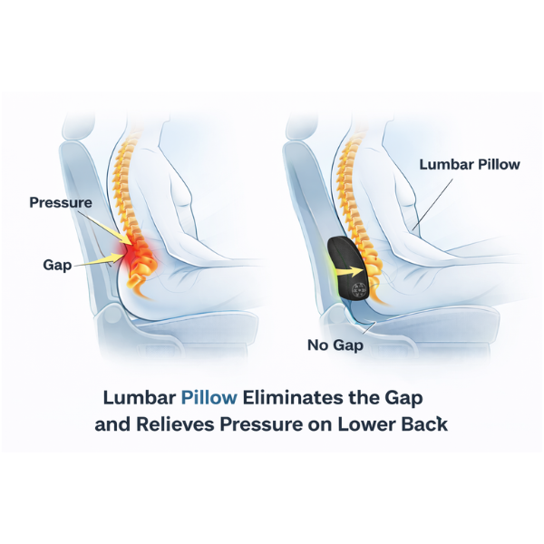 Lumbar Seat Support Cushion Sove