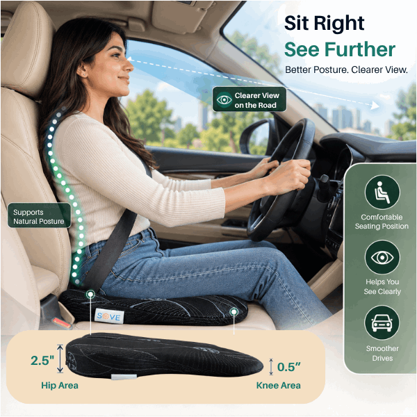 Slim Seat Cushion for Car