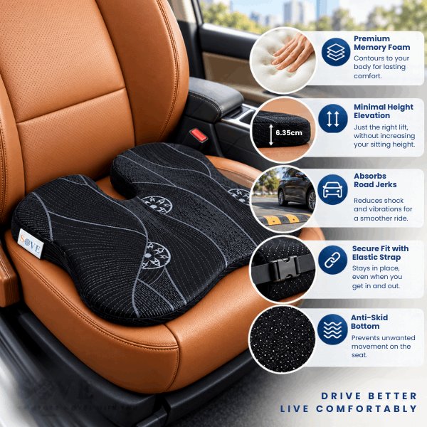 Slim Seat Cushion for Car