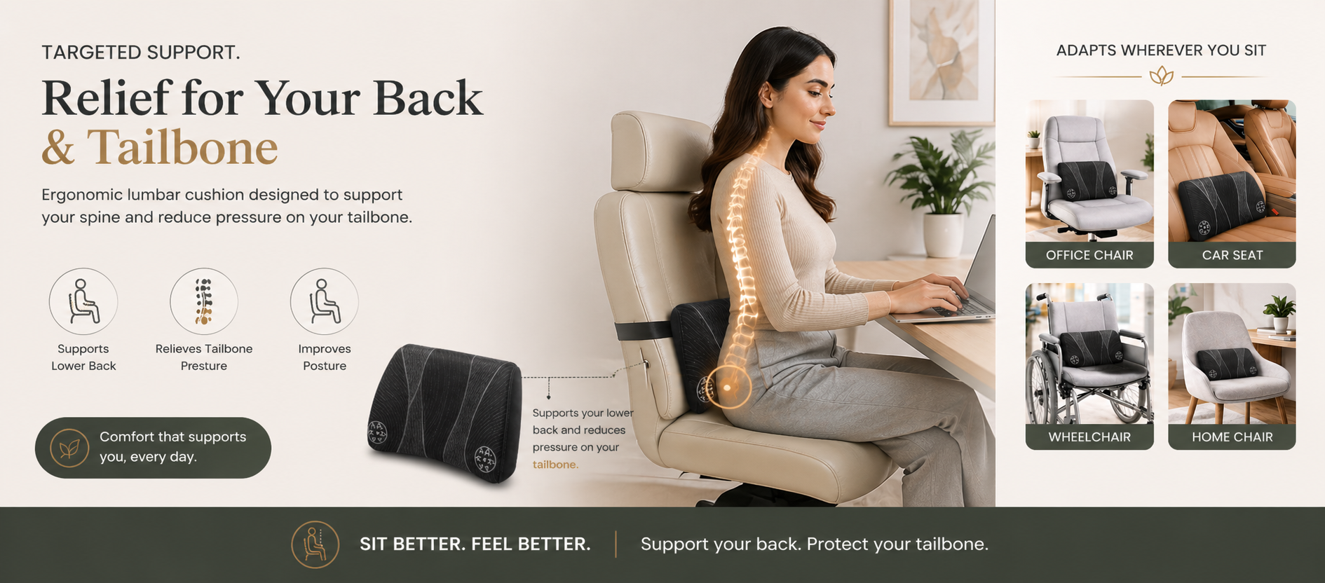 Sove wedge pillow for acid reflux and reading support