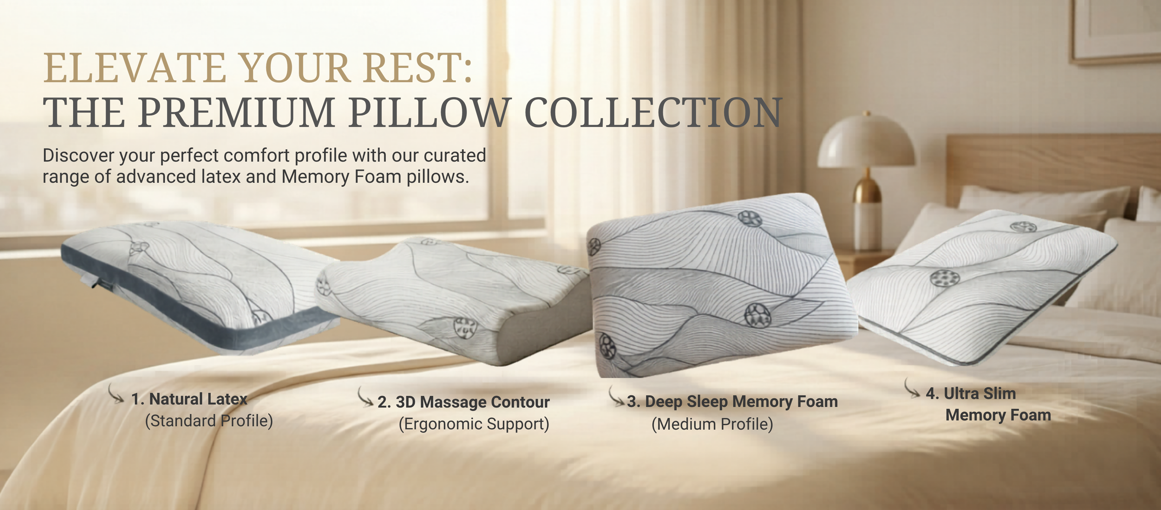 Sove memory foam pillow for deep sleep and neck pain relief India